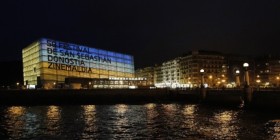 The Kursaal Palace during the 59th San Sebastian Donostia International Film Festival - Zinemaldia.September 19,2011. Photo: Acero / Alter / ALFAQUI Photo via Newscom